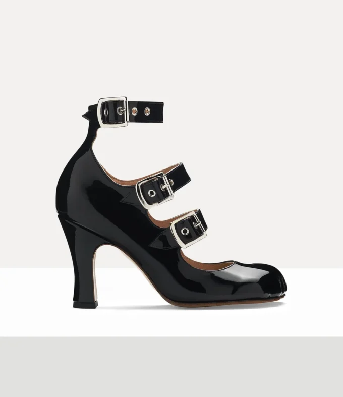 Animal Toe Three-Strap Shoe Animal Toe Three-Strap Shoe