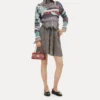 Broken Fair Isle Cropped Top Broken Fair Isle Cropped Top