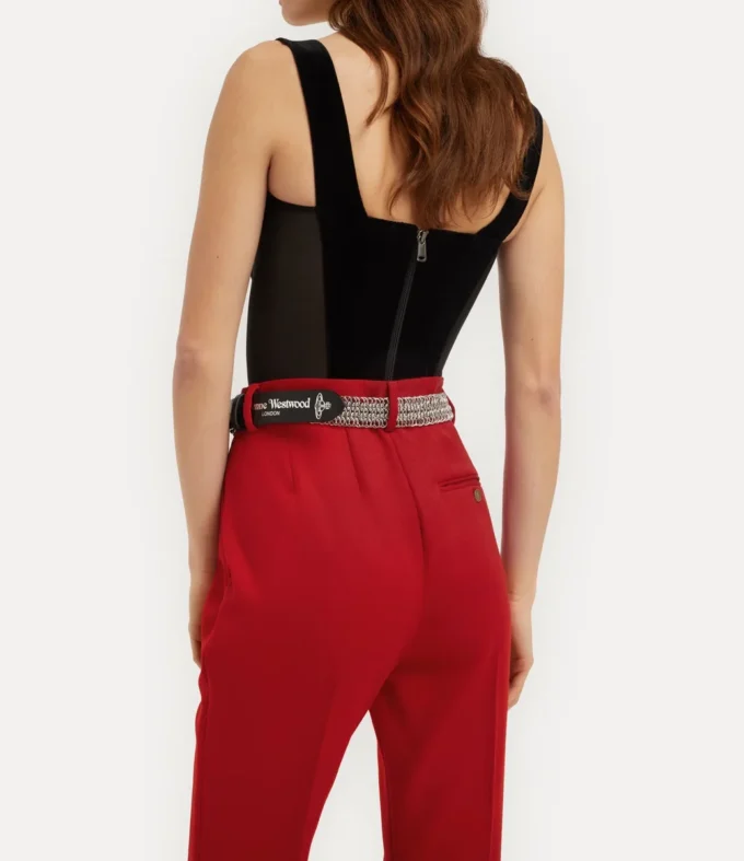 Chain Leather Belt Chain Leather Belt