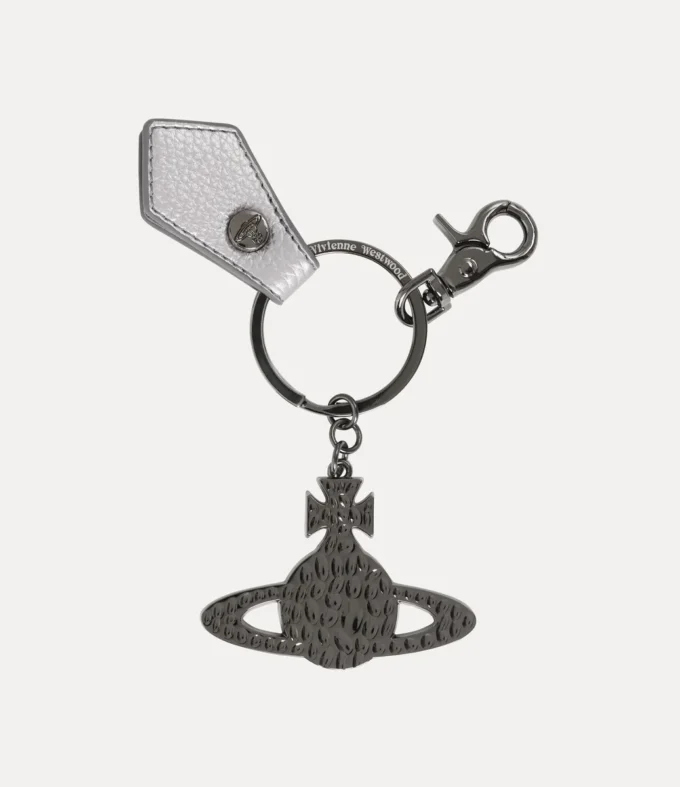 Hammered Orb Keyring Hammered Orb Keyring