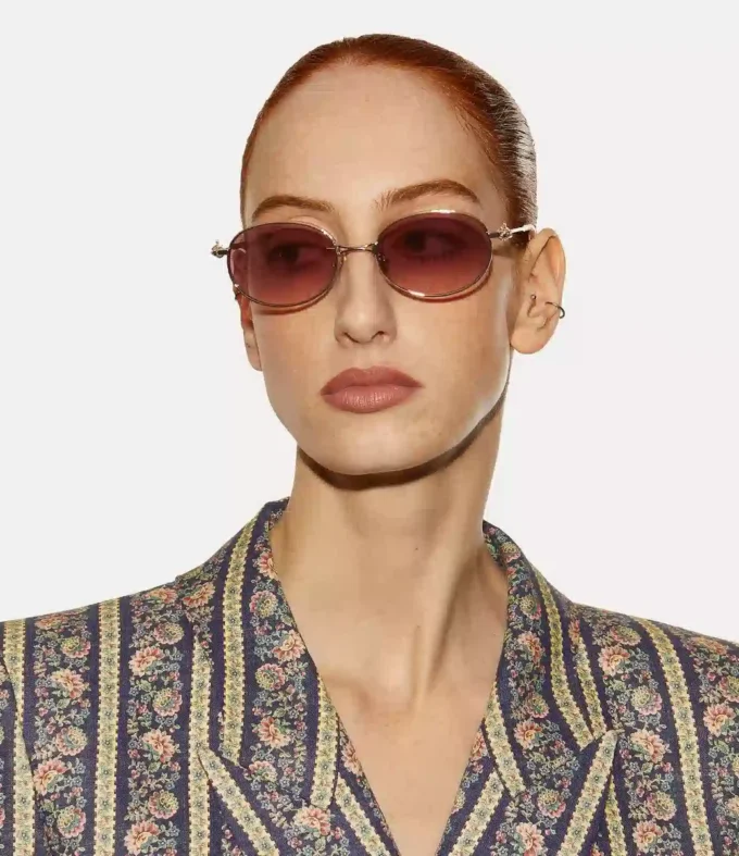 Hardware Orb Oval Sunglasses Hardware Orb Oval Sunglasses
