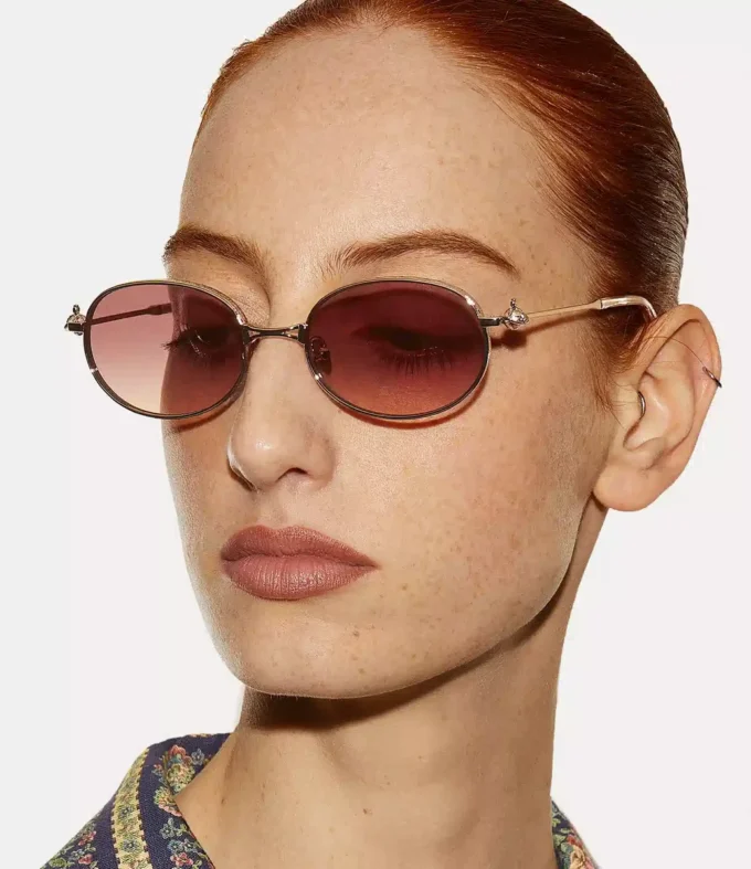 Hardware Orb Oval Sunglasses Hardware Orb Oval Sunglasses