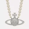 Man. Bas Relief Pearl Necklace Man. Bas Relief Pearl Necklace
