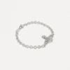 Man. Mini Bas Relief Chain Bracelet Man. Mini Bas Relief Chain Bracelet