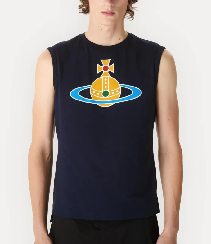 Oversized Orb Muscle Vest Oversized Orb Muscle Vest