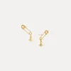 Safety Pin Earrings Safety Pin Earrings
