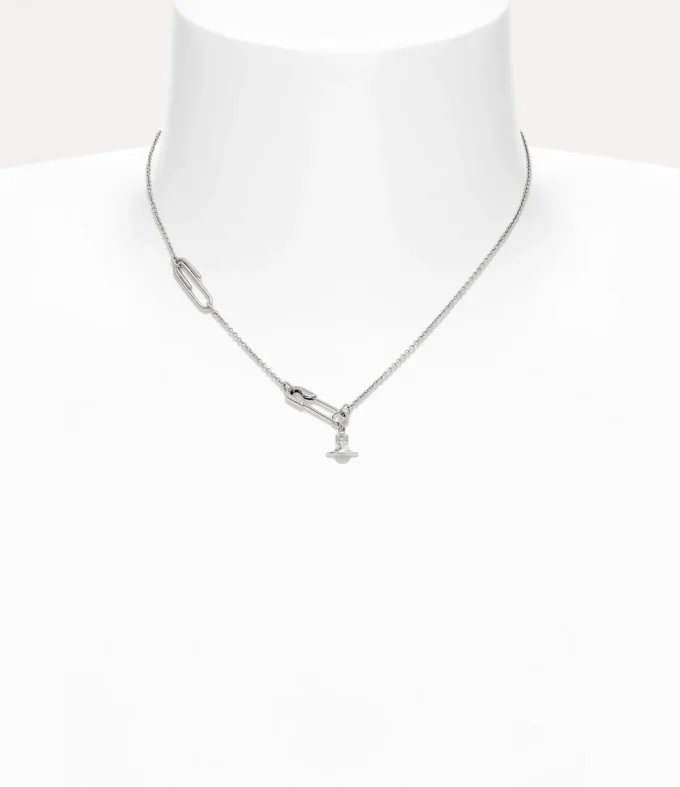 Safety Pin Pendant Necklace Safety Pin Pendant Necklace